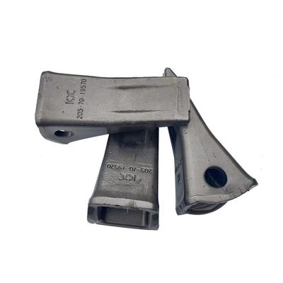 উচ্চ কঠোরতা 51hrc খননকারী বালতি দাঁত